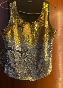 Adjustable Sequin Top