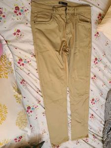 ZARA Tan Jeans
