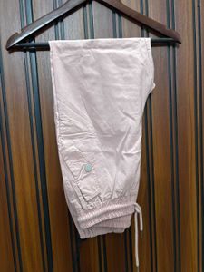 Blush  pink Cargo pants