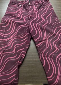 H&M Wavy Pattern Jeans