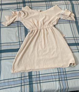 Cute Beige Dress