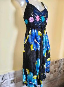 BOGO🎁Buy One Get 1 Free🎁Floral Crochet Sundress