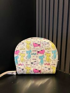 Cute Cat Print Mini Coin Purse / Pouch