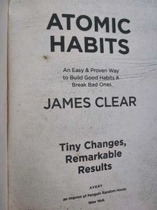 2 Books : Atomic Habits , Stay Hungry