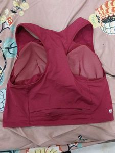 Red Sports Bra