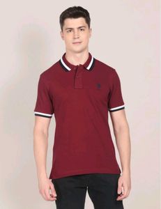US Polo Assn. Maroon T-shirt