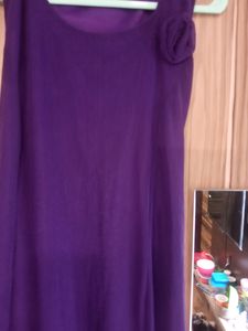 Beautiful Purple One Piece Short Dress 💜