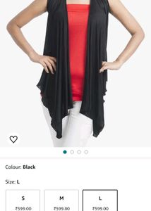 Asymmetric Waterfall Shrug