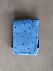 Size M To 10XL, Polo Tshirt Combo- Blue &amp; Pink