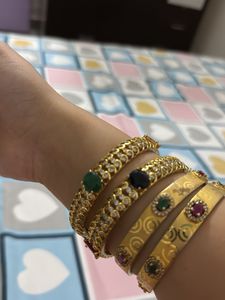 Elegant Gold Plated Bangles 4