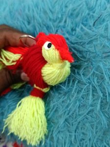 Yarn Bird Keychain Cute Keychai