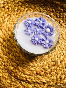 Lavender Candle💟 With Aroma Oil💕