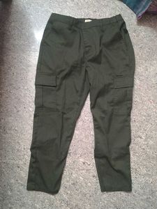Olive Green Cargo Pants