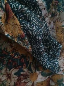 Printed saree - new