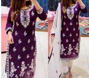 Embroidered Kurta Set