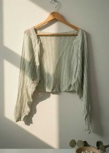 Crochet Knit Shrug