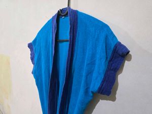 Blue Beach Bathrobe