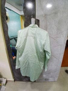 Light Green Button-Down Shirt
