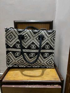 Patterned Tote Bag