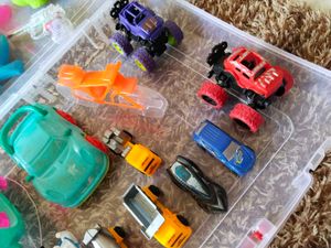 Combo Of Cars, Xylophone Etc