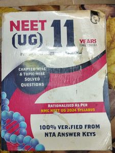 NEET UG Exam Prep Book