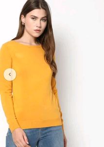 Yellow Long Sleeve Top