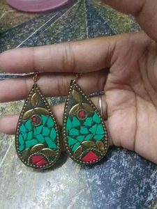 Teardrop Mosaic Earrings