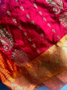 Festive Wear Double shade saree🤩