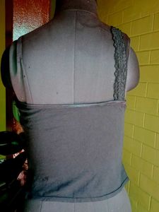 Lace One-Shoulder Top