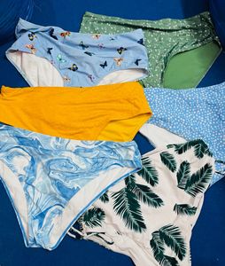 4xl Plus Size Briefs Highweist