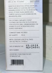 Nua Pore Cleansing Fasce Wash