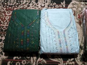 Cotton Dress Material