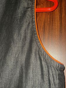 Embroidered Sleeveless Cotton Jacket