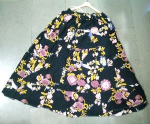 Beautiful Floral Long Skirt
