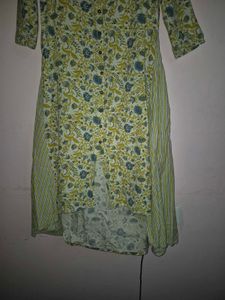 Floral Print Kurta