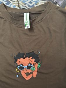 Graphic Print Long Sleeve Tee