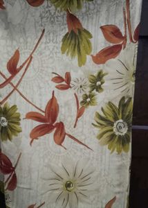 Floral Print Saree