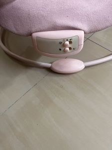 Baby Infant Bouncer - Pink Floral &amp; Bab Bather