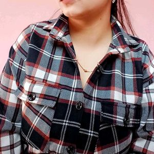 Trendy Plaid Shacket