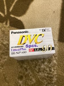 RARE Panasonic Mini DVC Cassettes (Pack of 5)