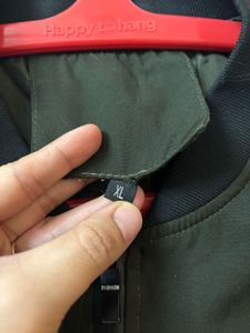 Olive Green Bomber Jacket