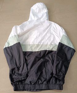 Colorblock Windbreaker Jacket, Size S