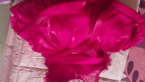 Red Flower Girl Dress