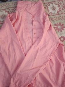 Pink Smocked Top &amp; Cover Up Set
