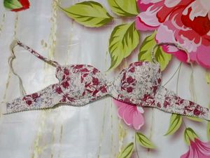 (1081)Floral Print Bra