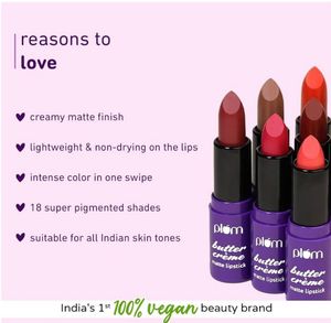Plum Butter Creme Highly Pigmented Matte Lipstick