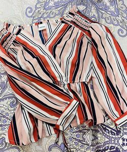 Striped Mango Top ! Fix Price