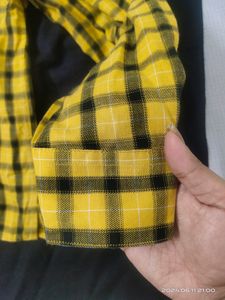 Yellow Shirt For Women - 40(L)