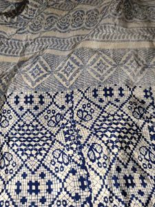Crape Saree School Uniform