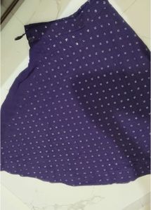 Purple Ethnic Skirt
